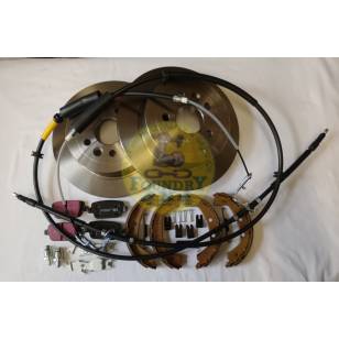 Land Rover Freelander 2 Complete Rear Brake Kit 2.2 Diesel 