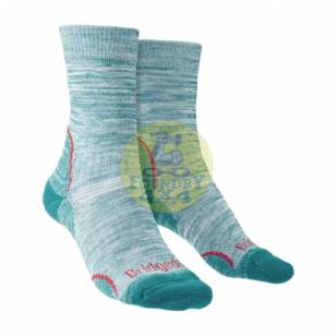 Bridgedale Women's Hike Lightweight T2 Coolmax Performance Boot Socks Teal