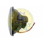 7" H4 Crystal Clear Halogen Headlights Pair RHD