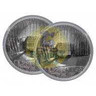 7" H4 Halogen Headlights Pair RHD - Wipac