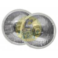 7" H4 Halogen Headlights Pair RHD
