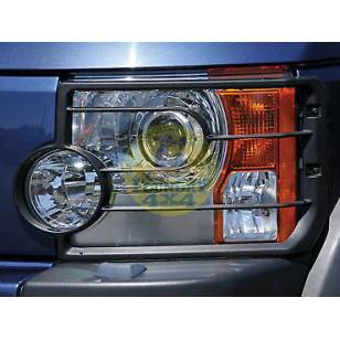 Land Rover Discovery 3 Front Light / Lamp Guard Kit
