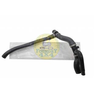 Td5 Top Radiator Coolant Hose With Bleed Screw & Plastic Joints