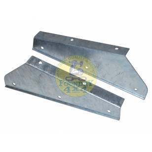 Land Rover Defender 90/110 Galvanised Front Mud Flap Brackets