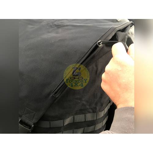 thumbnail image 2 of TRASHAROO Off Road Spare Wheel Trash Bag – Black 900D Canvas (DA1591) 2 of 6