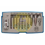 Laser Damaged Cap Head Bolt/Screw Extractor Set - 11 Piece