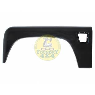 Land Rover Defender N/S Plastic Outer Wing With Vent Hole