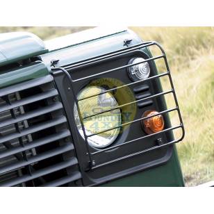 Land Rover Defender Front Wolf Style Light Guard Set