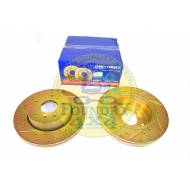 Performance Front Brake Disc Pair