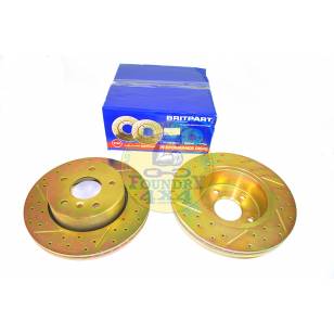 Performance Front Brake Disc Pair