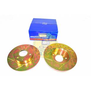 Performance Front Brake Disc Pair