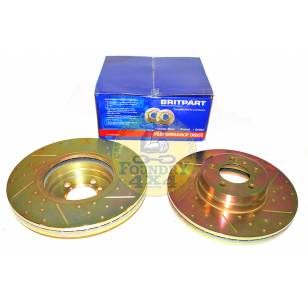 Performance Front Brake Disc Pair