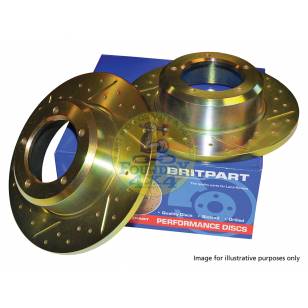 Performance Rear Brake Disc Pair