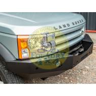 Land Rover Discovery 3 Front Winch Bumper Complete with Wipac Fog Lights and Aluminium Washer Bottle