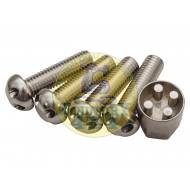 M10 x 35 Tamper Proof Bolt Set of 4