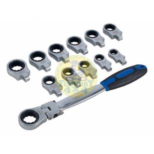 Laser Multi-Head Ratchet Spanner Set
