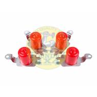 Terrafirma Extended Polyurethane Bump Stops - Front & Rear