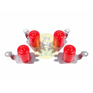 Terrafirma Extended Polyurethane Bump Stops - Front & Rear